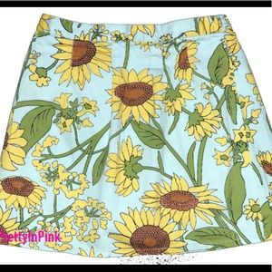 Gymboree Sunflower 🌻 fields corduroy skort sz 8